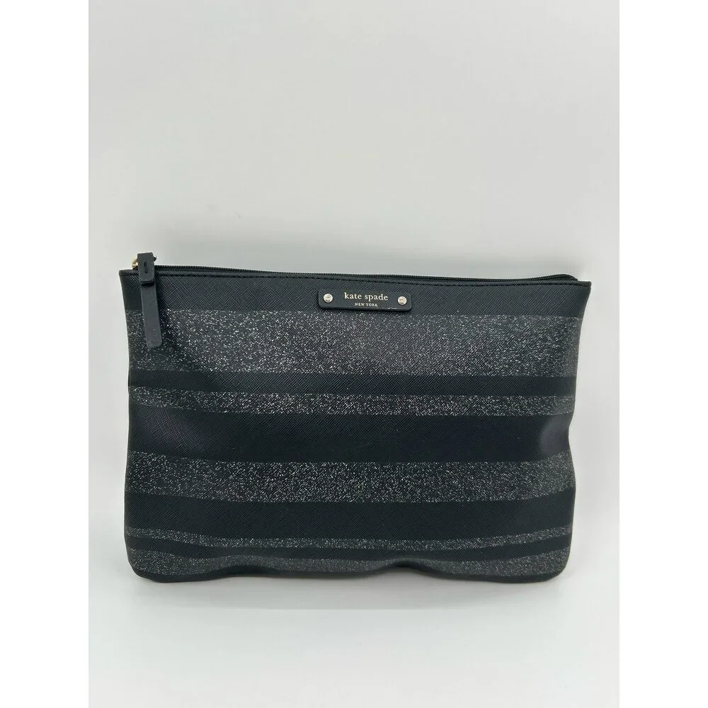 KATE SPADE Black and Silver Women Clutch